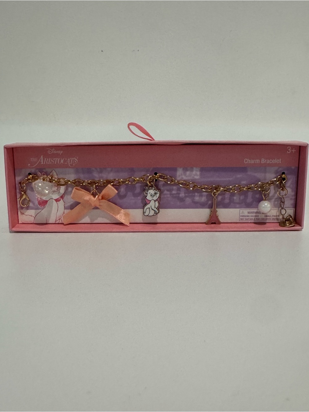 New Disney The Aristocats Marie charm bracelet